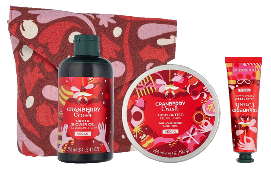 The Body Shop G3 Cranberry Essentials Giftset 580 ml