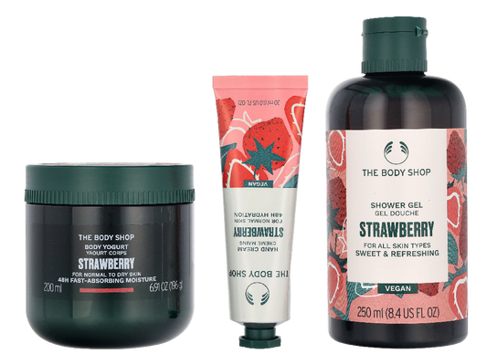 The Body Shop G3 Small Strawberry Giftset 140 ml
