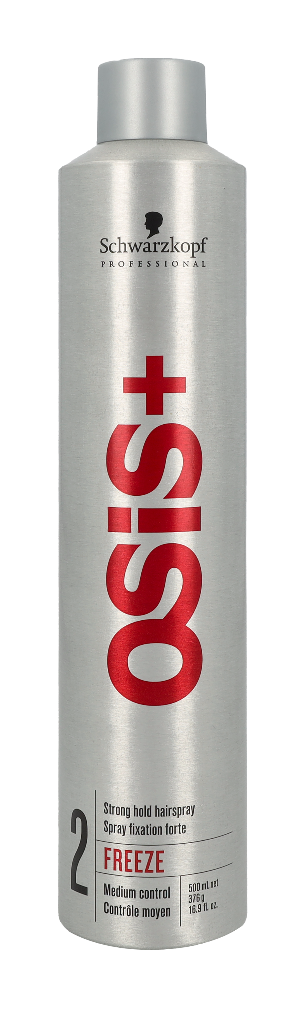 Schwarzkopf Osis+ Freeze Strong Hold Hairspray 500 ml