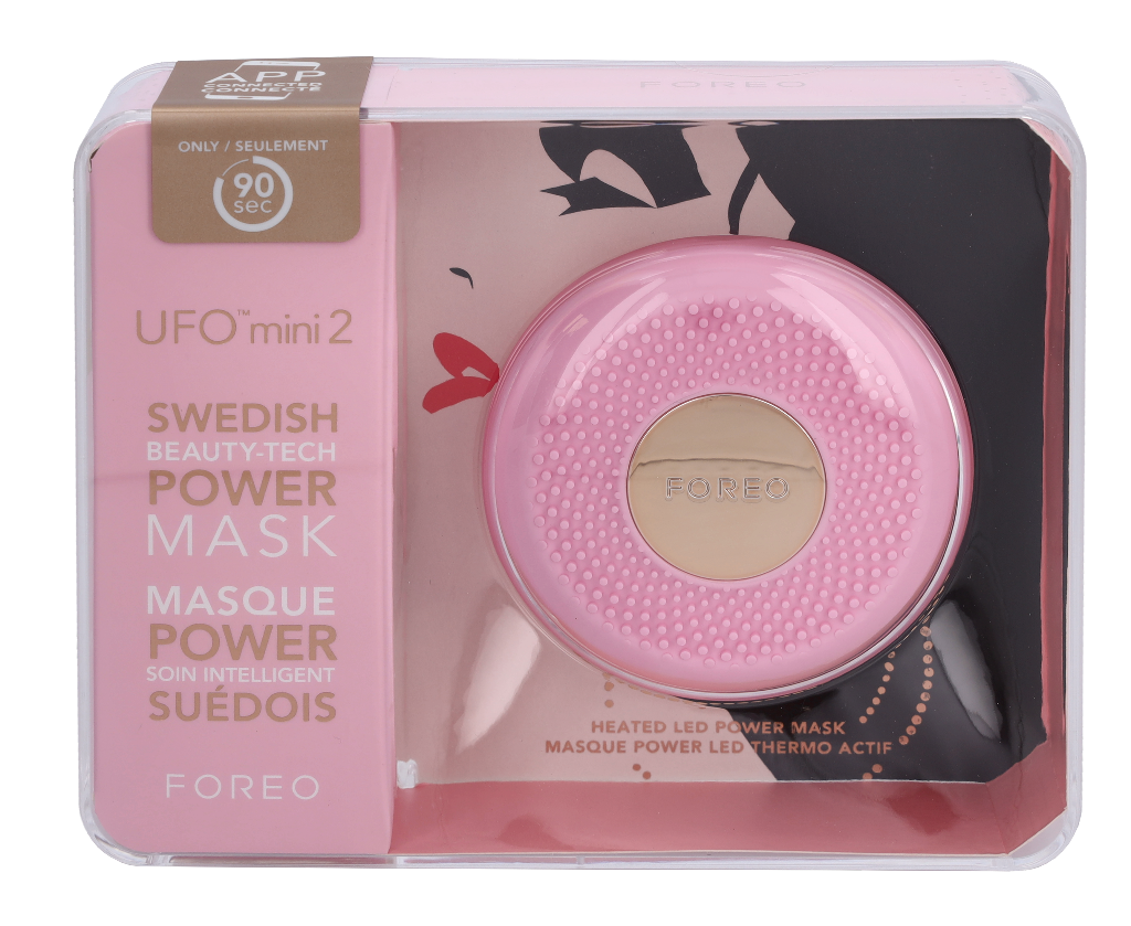 Foreo Ufo 2 Mini Power Mask & Light Therapy - Pearl Pink 1 piece