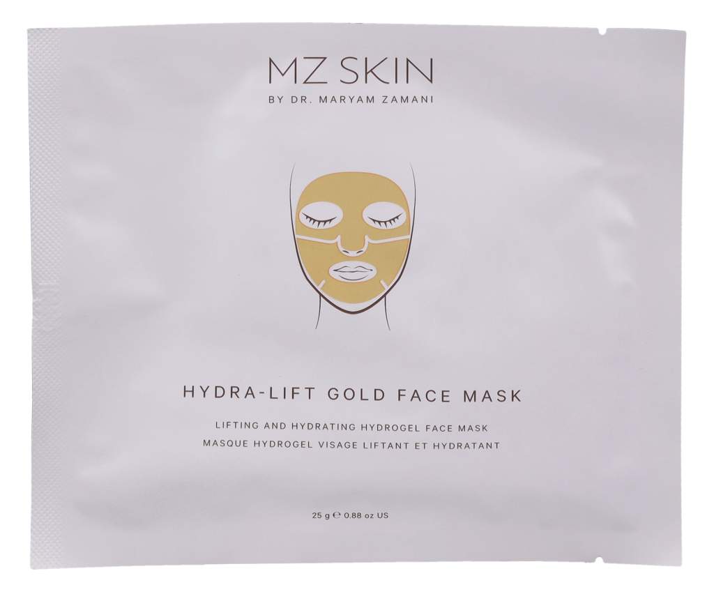 MZ Skin Hydra-Lift Golden Facial Treatment Mask Set 125 ml