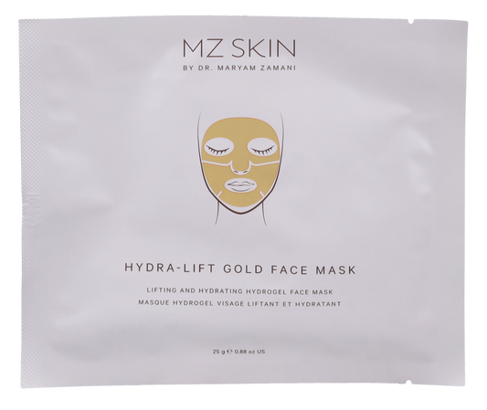 MZ Skin Hydra-Lift Golden Facial Treatment Mask Set 125 ml