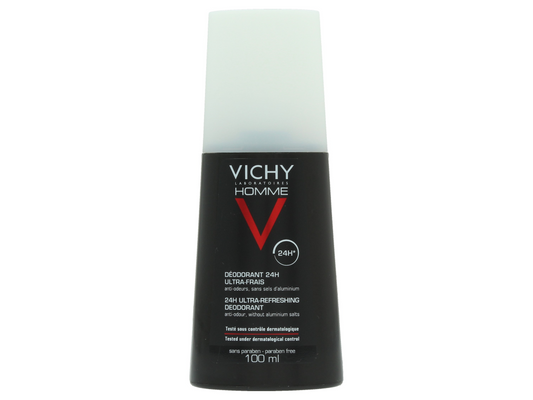 Vichy Homme Ultra-Fresh Deodorant Spray 100 ml