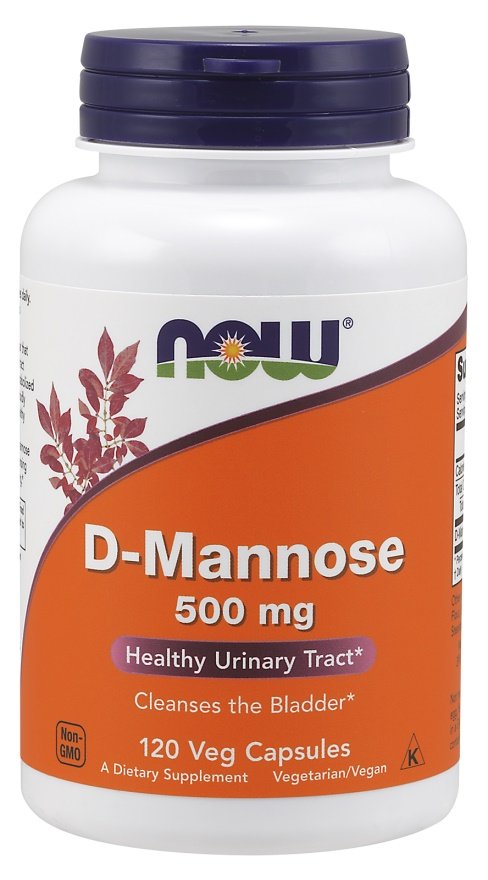 NOW Foods: D-Mannose, 500mg - 240 vcaps