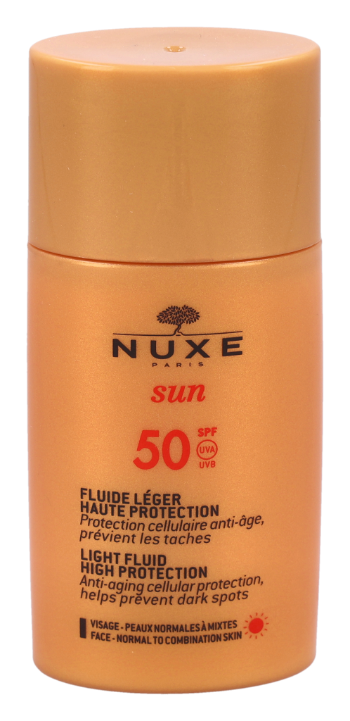 Nuxe Sun Light Fluid High Protection SPF50 50 ml