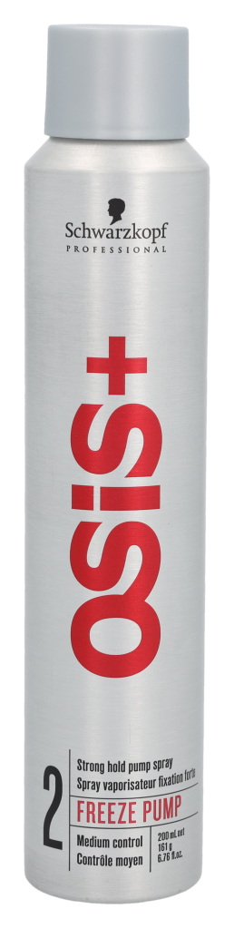 Schwarzkopf Osis+ Freeze Pump Strong Hold Hairspray 200 ml