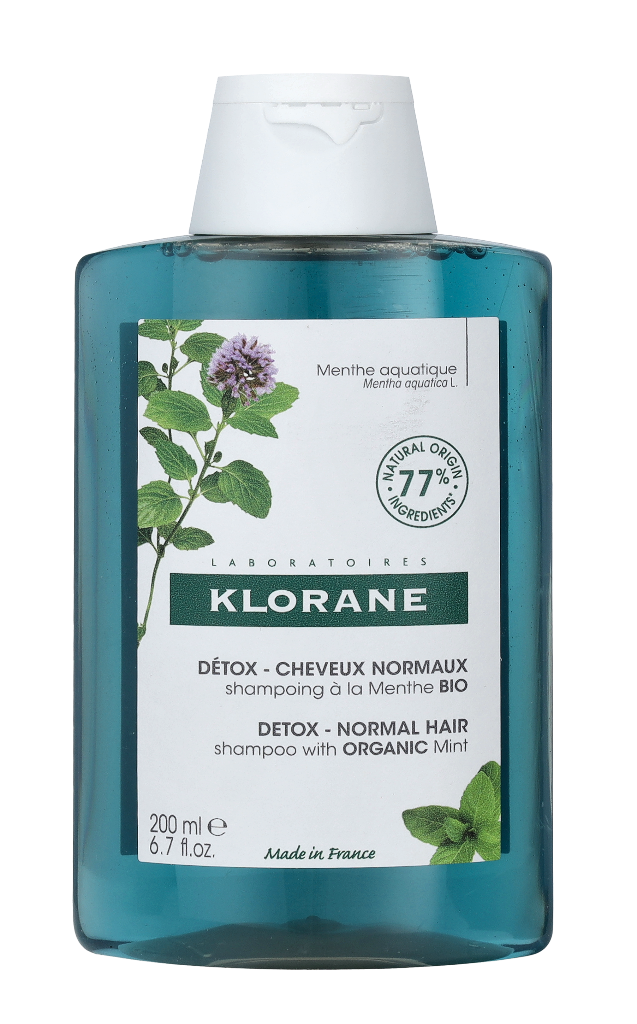 Klorane Detox Shampoo With Organic Mint 200 ml