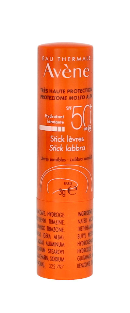 Avene Sun Very High Protection Lipbalm SPF50+ 3 g