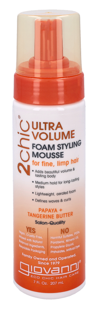 Giovanni 2chic Ultra-Volume Foam Styling Mousse 207 ml