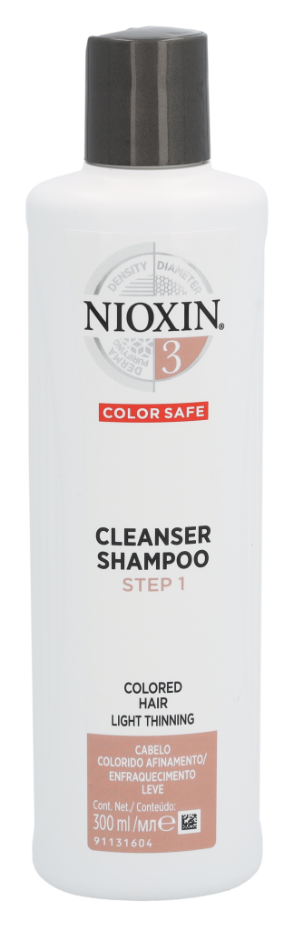 Nioxin System 3 Cleanser Shampoo 300 ml