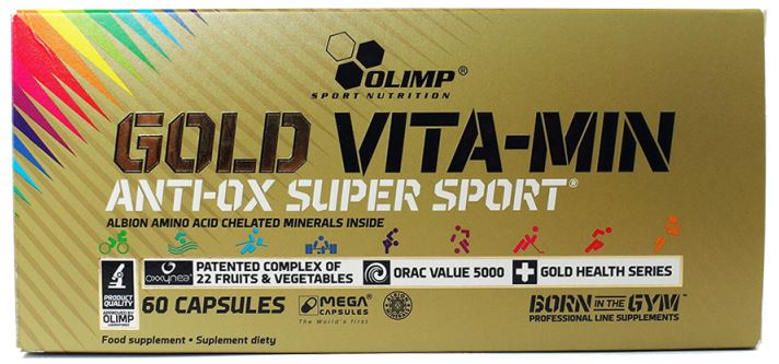 Olimp Nutrition: Gold VITA-MIN anti-OX super sport - 60 caps