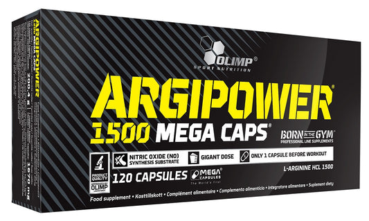 Olimp Nutrition: Argi Power 1500, Mega Caps - 120 caps