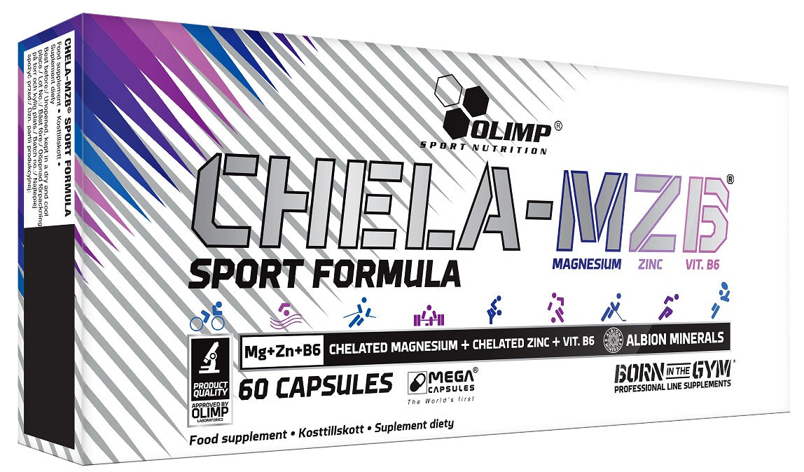 Olimp Nutrition: Chela MZB, Sport Formula - 60 mega caps