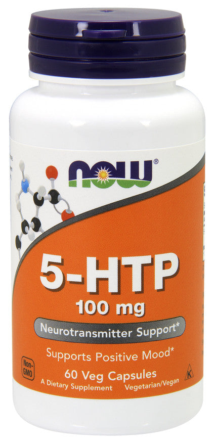 NOW Foods: 5-HTP, 100mg - 60 vcaps