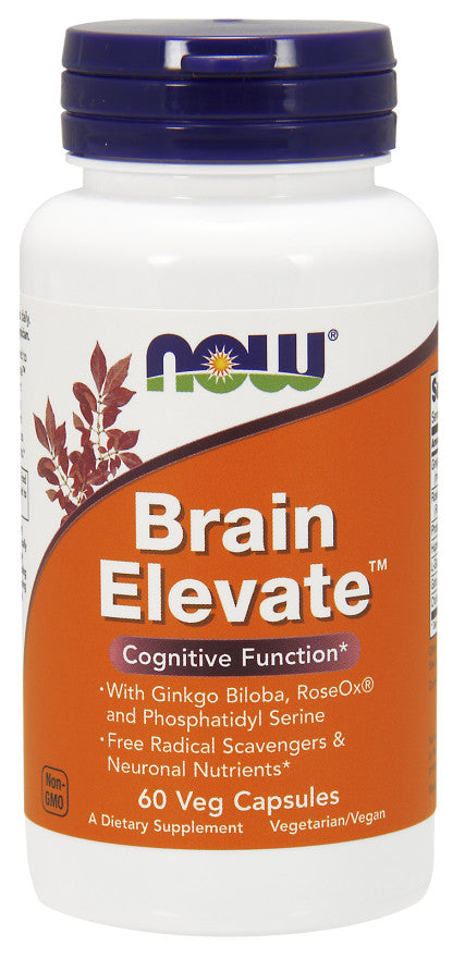 NOW Foods: Brain Elevate - 60 vcaps