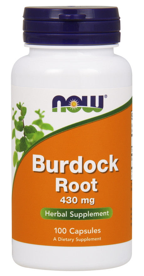 NOW Foods: Burdock Root, 430mg - 100 capsules