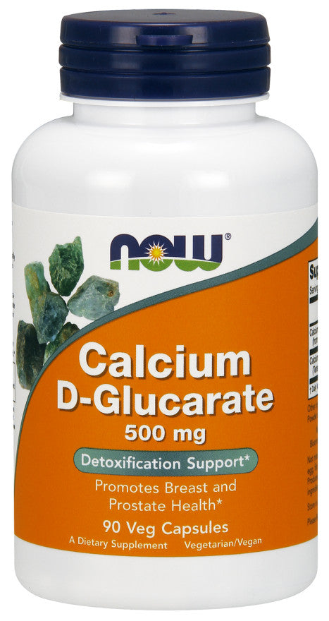 NOW Foods: Calcium D-Glucarate, 500mg - 90 vcaps