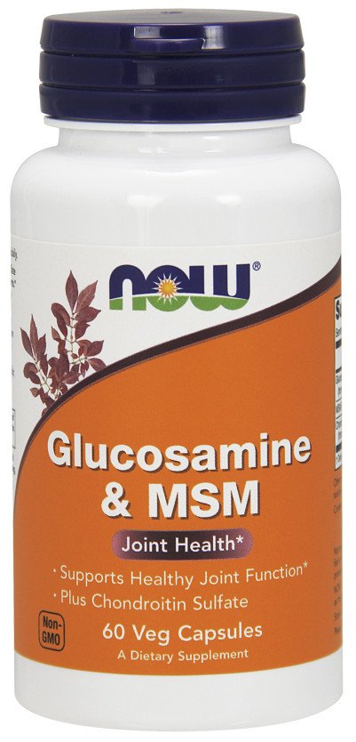 NOW Foods: Glucosamine & MSM - 60 vcaps