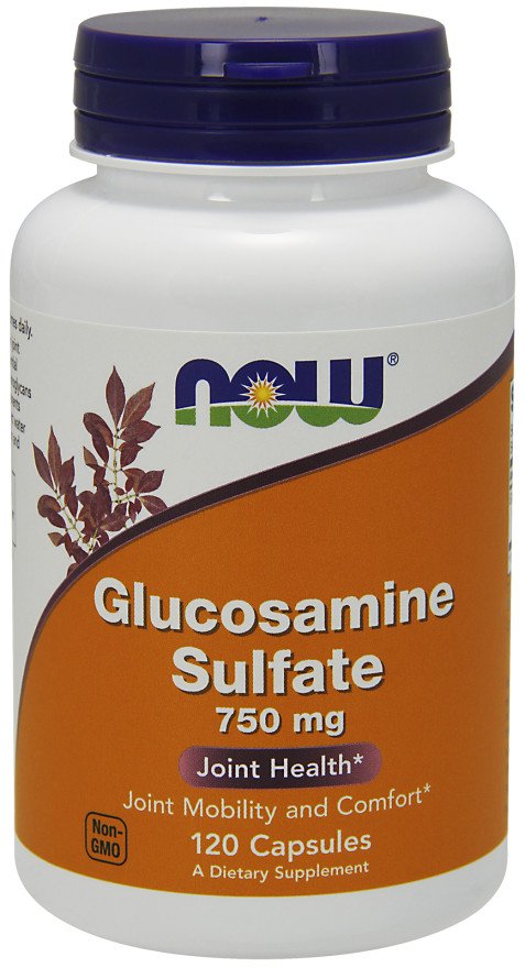 NOW Foods: Glucosamine Sulfate, 750mg - 120 caps