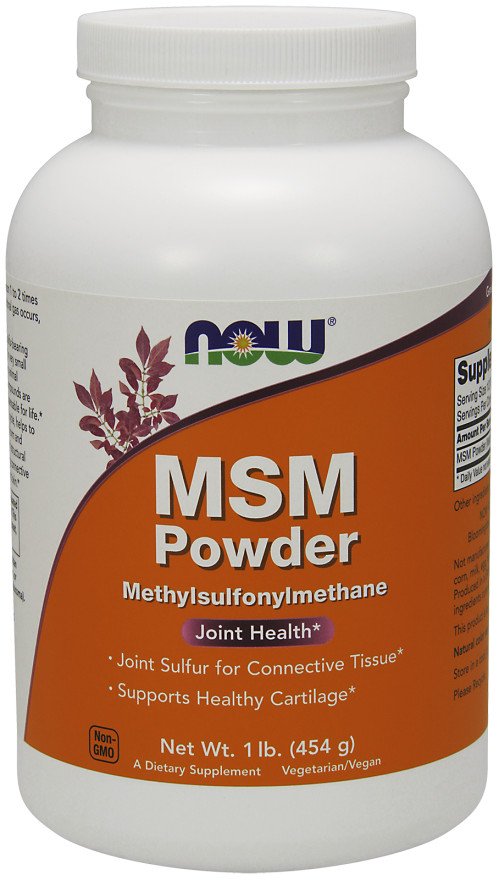 NOW Foods: MSM Methylsulphonylmethane, Powder  - 454g