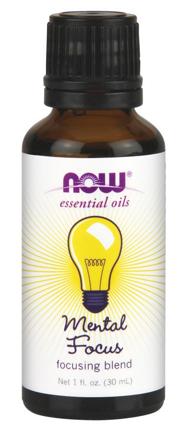 NOW Foods: Essential Oil, Mental Focus Oil - 30 ml.