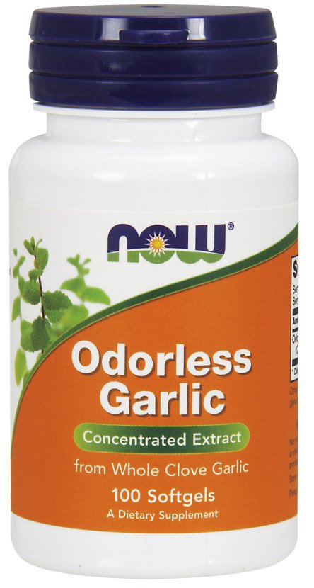 NOW Foods: Odorless Garlic - 100 softgels