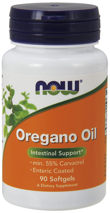 NOW Foods: Oregano Oil, Enteric - 90 softgels