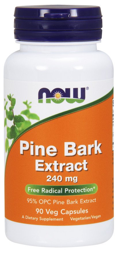 NOW Foods: Pine Bark Extract, 240mg - 90 vcaps