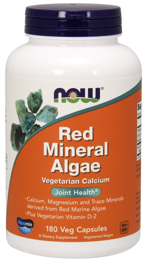 NOW Foods: Red Mineral Algae - 180 vcaps