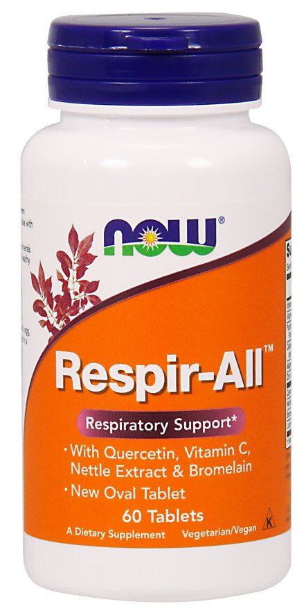 NOW Foods: Respir-All, Allergy - 60 tablets