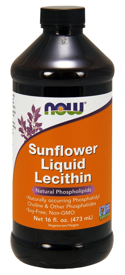 NOW Foods: Sunflower Lecithin, Liquid - 473 ml.