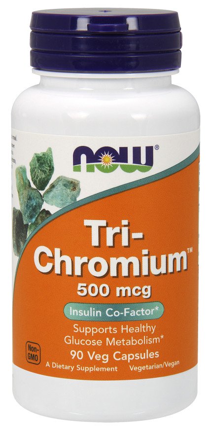 NOW Foods: Tri-Chromium, 500mcg - 90 vcaps