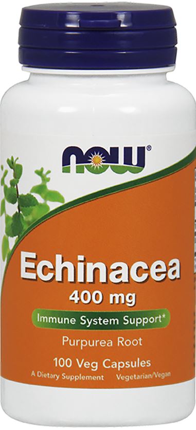 NOW Foods: Echinacea, 400mg - 100 vcaps