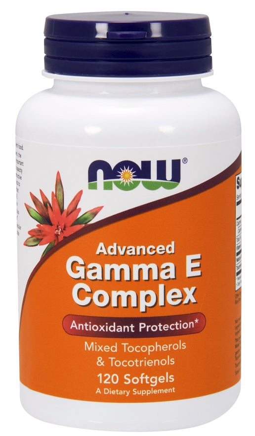 NOW Foods: Advanced Gamma E Complex - 120 softgels