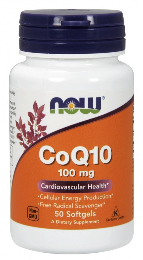 NOW Foods: CoQ10, 100mg - 50 softgels