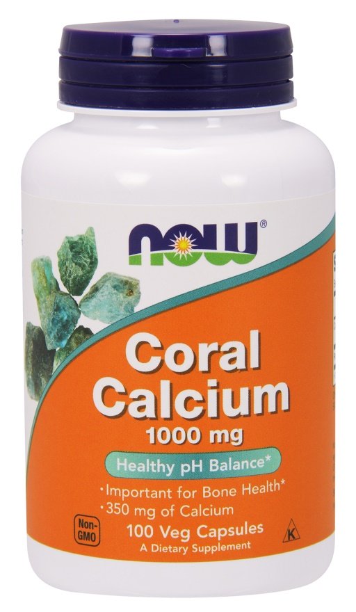 NOW Foods: Coral Calcium, 1000mg - 100 vcaps