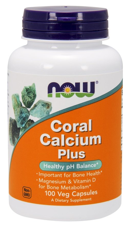 NOW Foods: Coral Calcium Plus - 100 vcaps