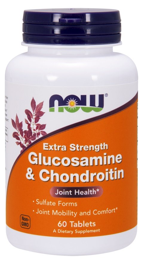 NOW Foods: Glucosamine & Chondroitin Extra Strength - 60 tabs