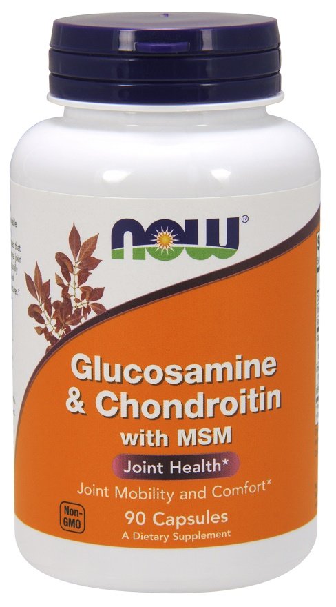 NOW Foods: Glucosamine & Chondroitin with MSM - 90 caps