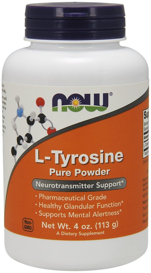 NOW Foods: L-Tyrosine, Powder - 113g