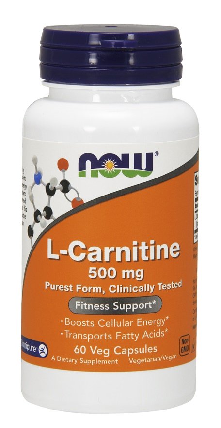 NOW Foods: L-Carnitine, 500mg - 60 vcaps