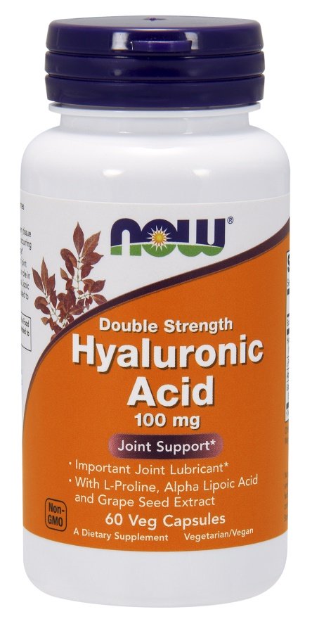 NOW Foods: Hyaluronic Acid, 100mg Double Strength - 60 vcaps