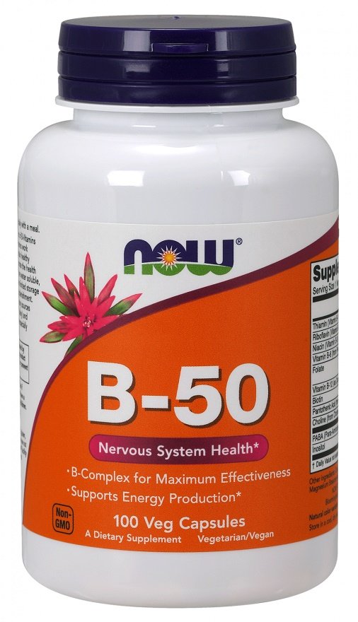 NOW Foods: Vitamin B-50 - 100 vcaps