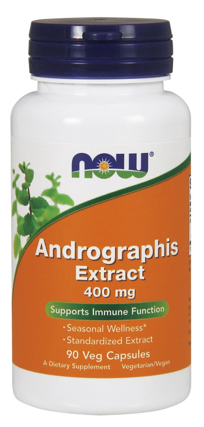 NOW Foods: Andrographis Extract, 400mg - 90 vcaps