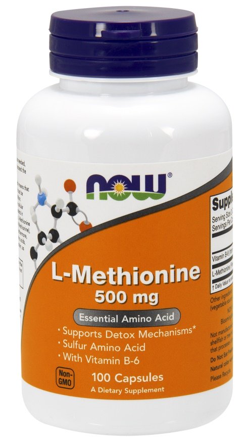 NOW Foods: L-Methionine, 500mg - 100 caps