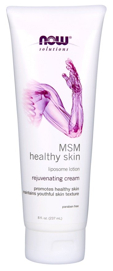 NOW Foods: MSM Healthy Skin Liposome Lotion - 237 ml.