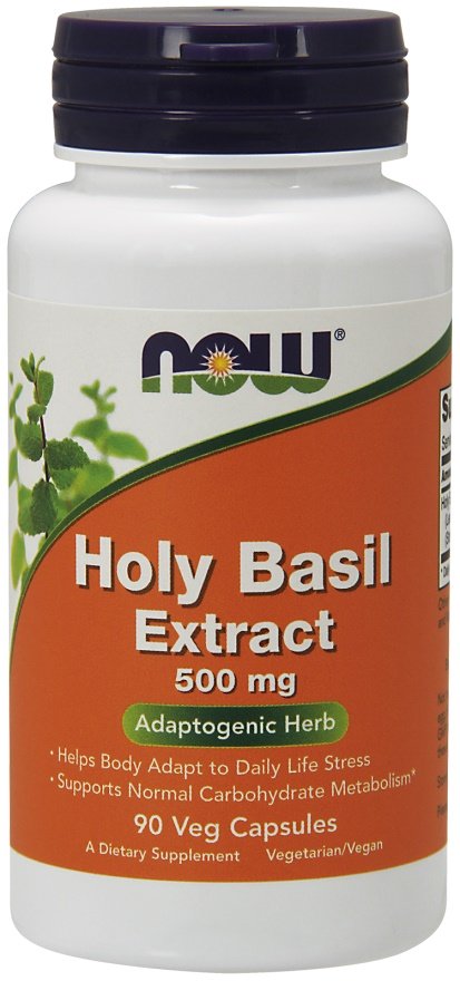 NOW Foods: Holy Basil Extract, 500mg - 90 vcaps