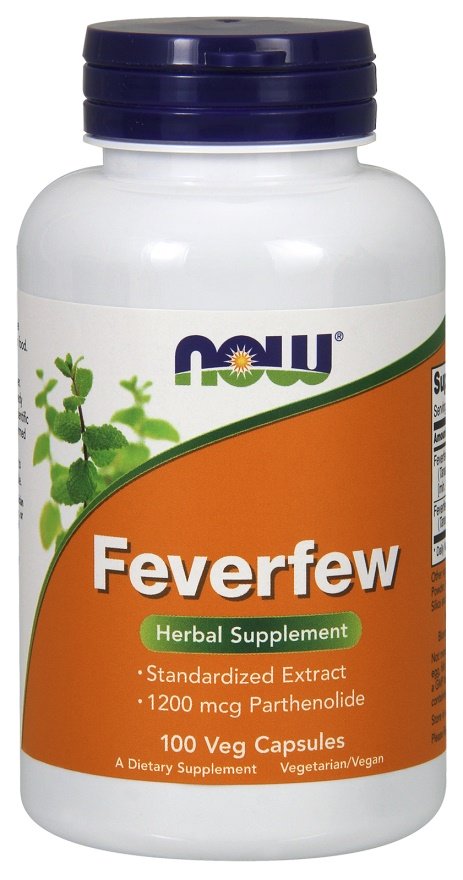 NOW Foods: Feverfew - 100 vcaps