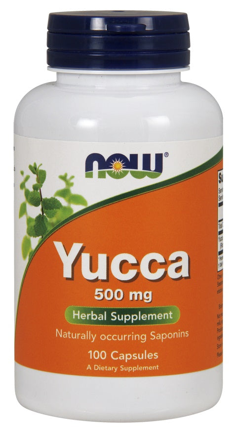 NOW Foods: Yucca, 500mg - 100 capsules