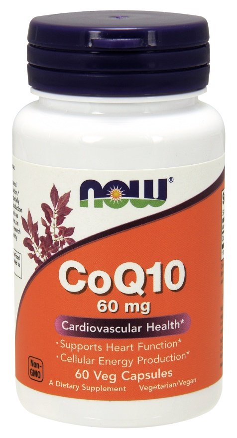 NOW Foods: CoQ10, 60mg - 60 vcaps